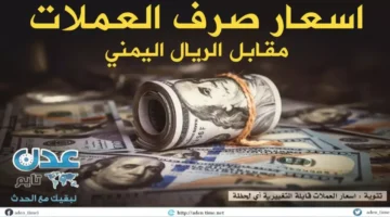 فارق يتجاوز الضعف.. أسعار صرف الدولار تسجل تباينًا واسعًا بين عدن وصنعاء